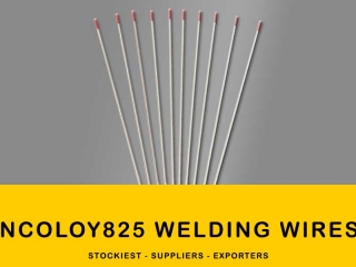 Incoloy Alloy 825 Welding Rod | Stockiest and Supplier